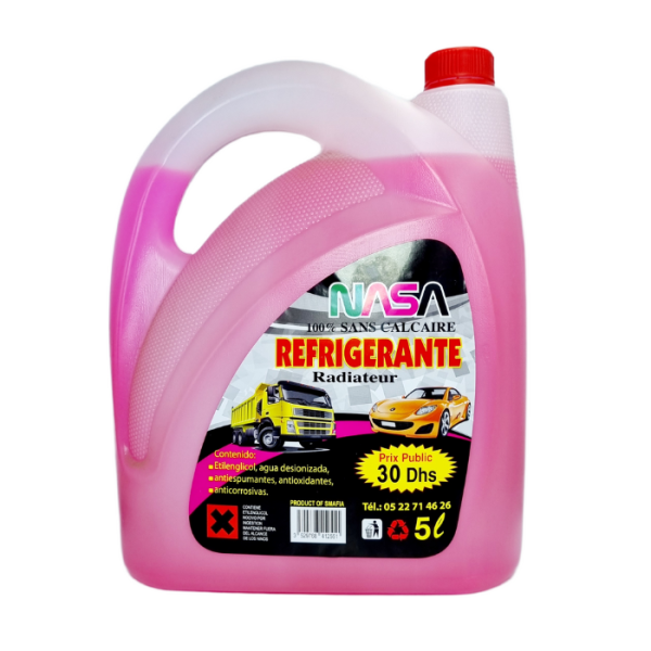 NASA REFRIGERANT ROSE AUTO 5L
