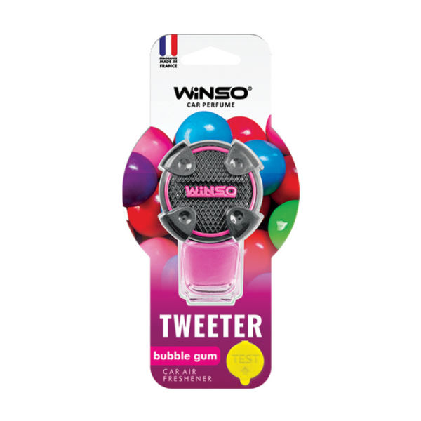 WINSO PARFUM AUTO TWEETER BUBBLE GUM