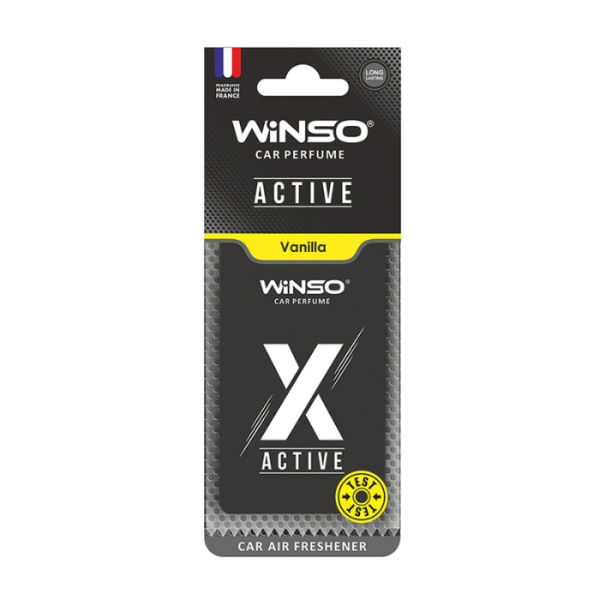 WINSO PARFUM AUTO TABLEU X ACTIVE VANILLA