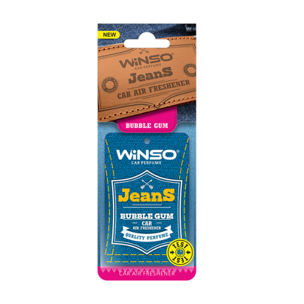 WINSO PARFUM AUTO JEANS BUBBLE GUM